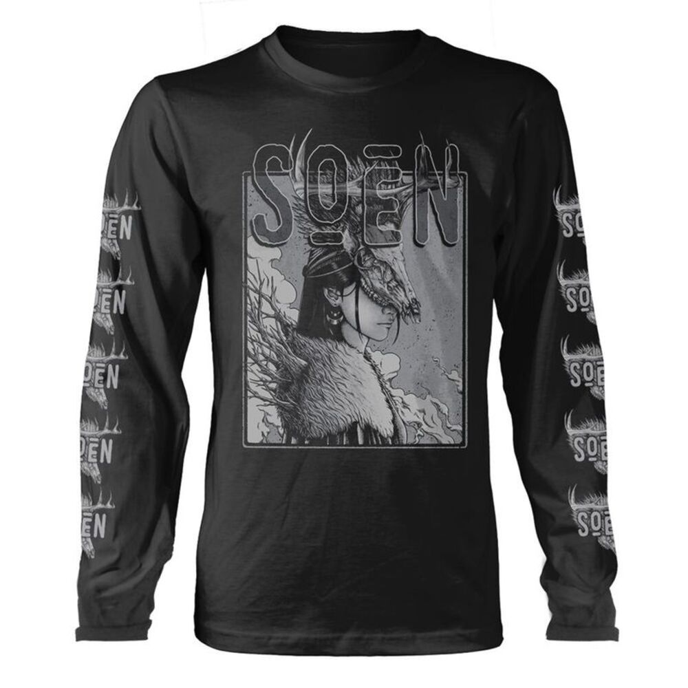 Soen Unisex Adult Enchantress Long-Sleeved T-Shirt / Black